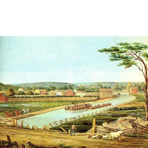 The Erie Canal, 1829