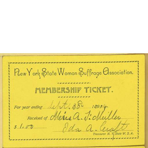 NYSWSA Membership Ticket