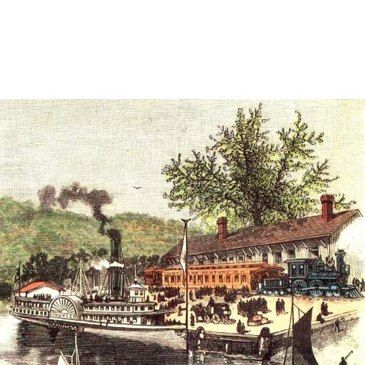 Watkins Waterfront, circa 1876
