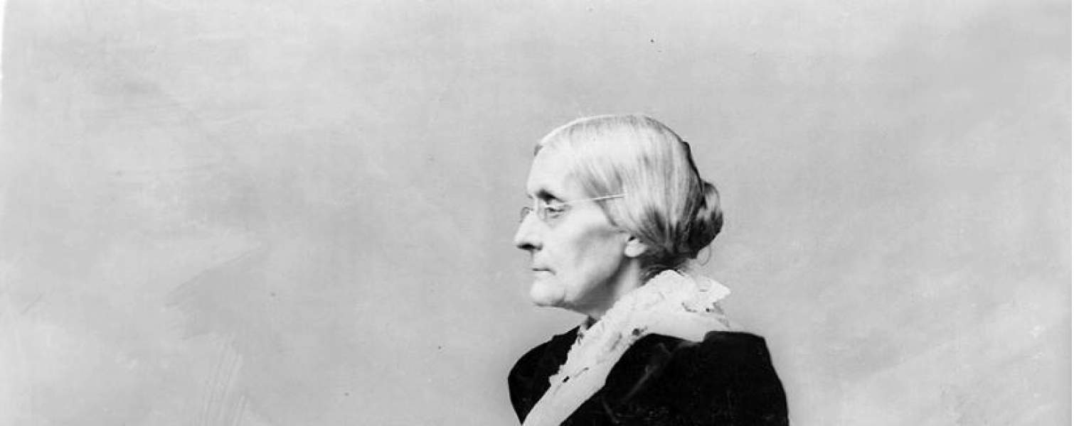 Susan B. Anthony Debates a Local Attorney on Suffrage