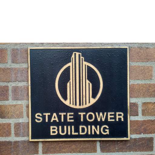 State Tower Building Signage
