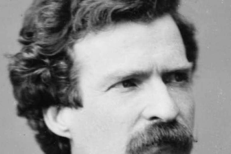 Mark Twain Gives Unknown Lecture in Hornellsville 