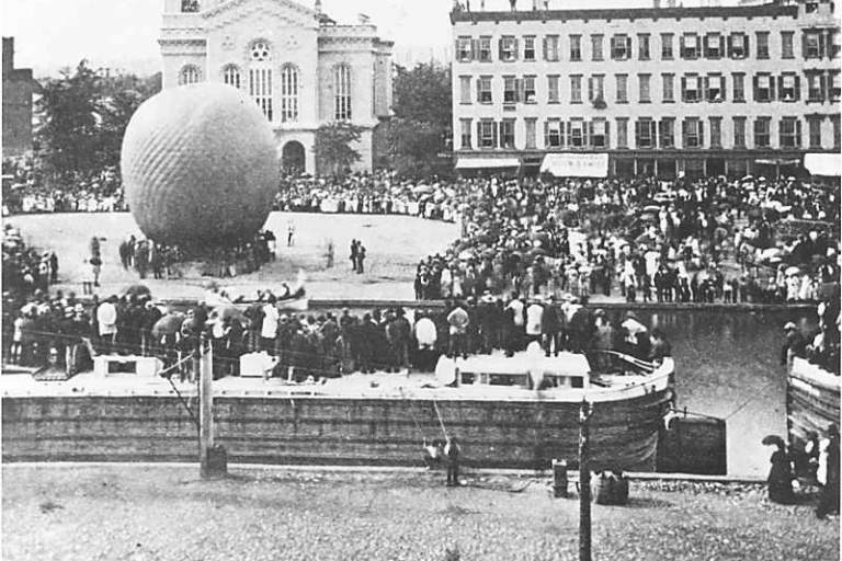 Balloon Race Witnessed by Young L. Frank Baum