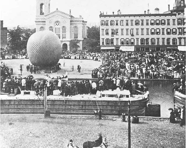 Balloon Race Witnessed by Young L. Frank Baum